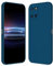 RankOne Custodia per Samsung Galaxy Note10 Lite/Galaxy A81 (6.7 Inches) Cover Morbida in Silicone TPU - Blu zaffiro