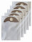 5x Sac-Filtre Tissus pour Aspirateur Kärcher NT 22/1 AP/AP TE L