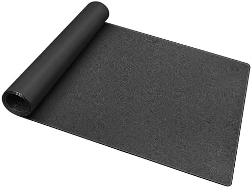 innhom Bodenschutzmatte Für Sportgeräte Fitnessgeräte - Hohe Dichte PVC, 200 x 90 cm x 6 mm Dicke, Bodenmatte Unter Laufband, Ellipsentrainer, Peloton Fahrradmatte