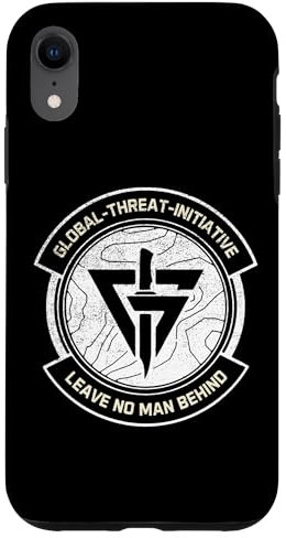 Hülle für iPhone XR GTI Global Threat Initiative Force Badge Delta Game