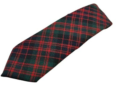 Kilts Wi Hae 100% Wool Traditional Scottish Tartan Neck Tie - MacDonald Clan Modern