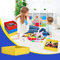 Toy Blocks Organizer, Cute Brick Storage, Container, Sorter Sifter Box, Sorting Box, Sorting Tray, Lasts for 10 Years, Particle Separator Tool, Toy Accessories, Gift for Lego Lovers, Yellow