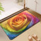 Badezimmerteppich Rainbow Badematte Rutschfester 140x200cm, Super Absorbierender Badteppich rutschfest Waschbar Duschvorleger Schnelltrocknend Badvorleger Badematte Dünne Stone Bath Mat Mats D4-629