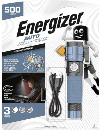 Energizer Auto Metal Light LED Taschenlampe akkubetrieben 500 lm