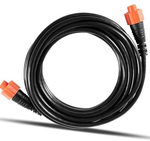 Bzumperyz Replacement Part for Lowrance Ethernet Crossover Cable Yellow Cat6 Cable, 15-Feet, High-Speed, Plug and Play, Waterproof
