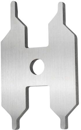 Sink Faucet Cartridge Key – Tap Puller Tool, Valve Removal Handle | Stainless Steel Build Durable Grip Design with Compact Shape During Bathroom Faucet Servicing, Cartridge Replacement