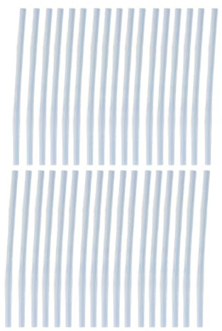 34Pcs Hot Melt Glue Sticks | High Viscosity EVA Clear Bars 11x300mm | Strong Adhesion for Toys/Equipment/DIY | Low - Scent & Sturdy