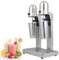Batidora de Acero Inoxidable - 18000 Rpm/Min, Batidora Comercial para Smoothies,B-DoubleHead