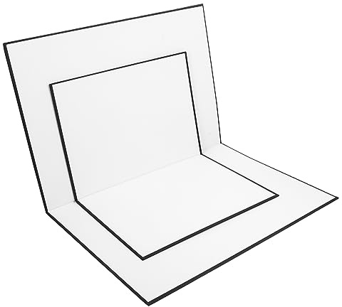 SHINEOFI 2 Stück Faltbare Fotografie Reflektoren Weiß Schwarz Faltbare Kamera Reflektorplatten Tragbare Lichtreflektoren für Food Foto und Studio Beleuchtung Vielseitige Foto Requisiten
