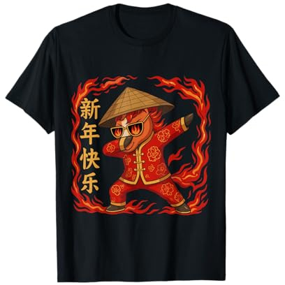 Nouvel an Chinois 2026 année du Cheval T-Shirt