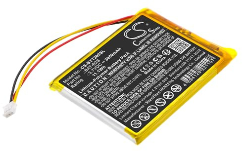 TECHTEK Batterie 3000mAh Compatible avec [Jeeber] 2K 3MP VB805, VB805PRO, pour [Boifun] 2S, 2TM, 5S, 6T, VB805, pour [Arenti] Ainanny, pour [ieGeek] Baby 1T, Baby1T, pour [Deatti] BM101-M, pour [ FBA