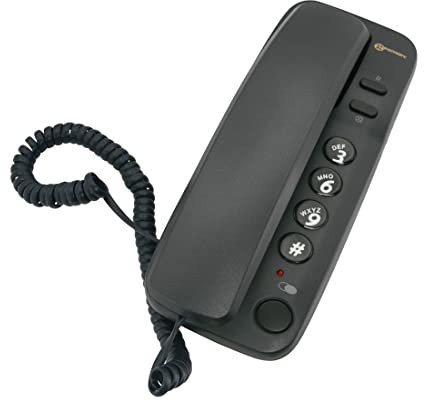 Geemarc - Marbella - Telefono, colore: Nero metallizzato