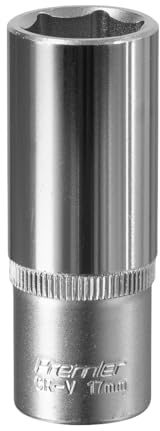 Sealey S3817D Walldrive Socket 17Mm Deep 3/8Sq Drive