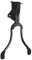 Hebie Jumbo Zweibeinständer 26/28 Zoll (Ausführung: Jumbo 0605 sz. Kurzlänge 260 mm TH.)
