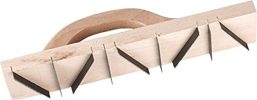 TRIUSO Porenbetonhobel 40 x 9 cm, 9 gezahnte Messe