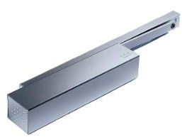 Türschließer TS93 G25 DORMA weiß ohne Arm Stärke 2 bis 5 gegen die Handflächen 43070011