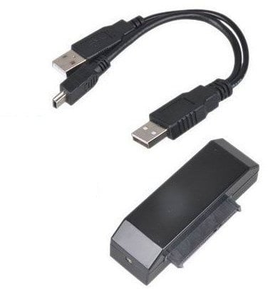 OSTENT Hard Disk Drive USB Data Migration Transfer Backup Cable Cord Compatible for Xbox 360 Slim Console