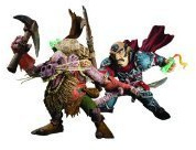 World Of Warcraft Series 8 Brink Spannercrank vs Snassle Figure by DC Direct