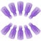 G2PLUS Gel Nail Remover Clips - 10 PCS Nail Polish Remover Finger Clips - Plastic Nail Soak Off Clips - for Removing Gel Nail Polish
