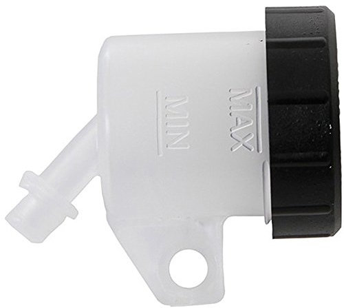 Brembo Bremsflüssigkeitsbehälter 10444650 Ausgang 45° weiß schwarz Motorrad