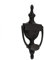 Traditional Style Brass Oil Rubbed Bronze Door Knocker 8 Inch H X 3.5 Inch W