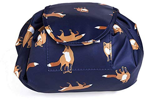 iwobi Groß Kapazität Kulturtasche Faule Kosmetiktasche Schminktasche wasserdichte Kosmetikbeutel Kordelzug Make up Kulturtasche Multifunktion Reise Toilettenartikel Bag