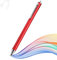 143 - Lápiz de Cabeza de Tela, bolígrafo de Pantalla táctil, lápiz Digital, lápiz portátil, para Samsung/para LG/para Huawei/para Xiaomi Smartphones y Tableta(Rojo)