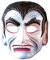 Widmann 54484 - Vampir-Maske, aus Plastik, Blutsauger, Halloween, Karneval, Mottoparty