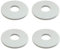 4 Stück Abdeckrosetten für Heizungsrohre und Geländer, 2-teilig aus edlem Acryl | Einfache Montage + ultraflache starke Klebefolie |Heizungsrohr Abdeckung Rohrverkleidung Rohrabdeckung Rohrrosette…
