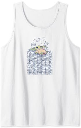 Star Wars: The Mandalorian Grogu Cookie Stack Tank Top