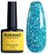 BURANO Glitter Gel Nail Polish, LED UV Nail Gel Shimmer Holographic Effect Soak off Curing Required Lake blue LP5