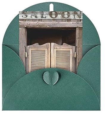 Retro Cowboy Western Country Bauernhof Druck Grußkarten Farbige Blanko Geburtstagskarten Mit Umschlägen Premium Dankeskarte Für Alle Anlässe