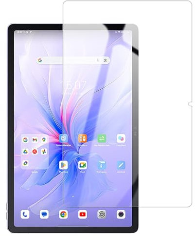 FiiMoo Protector de Pantalla Compatible con Blackview Mega 1, Cristal Vidrio Templado, Protectores de Pantalla, 9H Dureza Templado Protector Film, Bubble Free/HD/Anti-Huella