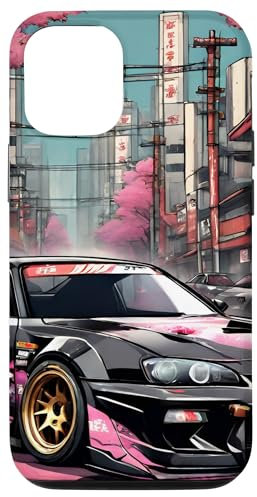 JDM Tokyo Skyline Retro Japanisches Rennauto Drift Tuning Geschenk Hülle für iPhone 13