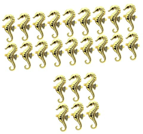 Amosfun 24pezzi Portatovaglioli Decorativi Fibbia Per Tovaglioli Per Matrimoni