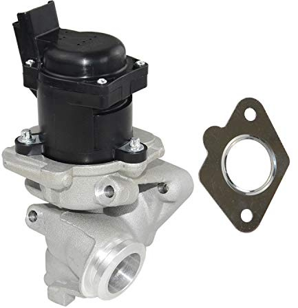 Válvula EGR compatible con C2 C3 C4 C5 Berlingo 206 207 307 407 308 1.6 HDI | Compatible con Citroen Peugeot 1618 NR, 161859, 9672880080, 9660276280, 11717804950, 36001412, 21604679, 1338675, 1439414