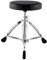 LOVIVER Drum Throne Runder Sitz, Drum Stuhl, Höhenverstellbar, Rutschfester, Robuster Drum Sitzhocker, für Tontechniker Künstler