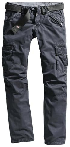 Timezone Benito TZ Herren Cargohose Benito mit Gürtel