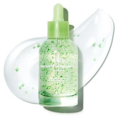 Abib Heartleaf Teca Capsule Serum Calming Drop, Wohltuende Feuchtigkeitsversorgung Mit Centella Asiatica Und Niacinamid, Leichte Koreanische Hautpflege Für Empfindliche Haut, 1,69 Fl.Oz.