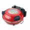 orno Automatico per Pizza 400°C Regolabile Potenza 1200W Piatto in Pietra Refrattaria 31 Cm | Express Pizza Maker | 2 Palette per Pizza in Dotazione HM-5375