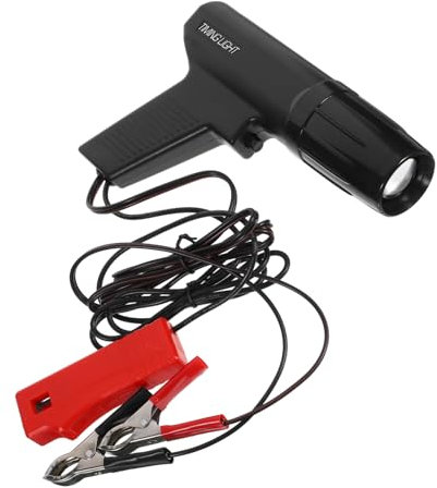 Alipis Zündzeitpunktprüfer für Auto und Induktive Stroboskop Zündlichtpistole zur Präzisen Zündzeitpunkt und Motorwartung Kompatibel mit Verschiedenen Fahrzeugmarken und Modellen