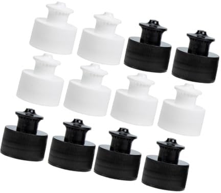 30Pcs Leak Push Water Bottle Caps Reusable Replacement Tops for Quick Hydration Durable Leakage Bottle Lids for Active Lifestyles