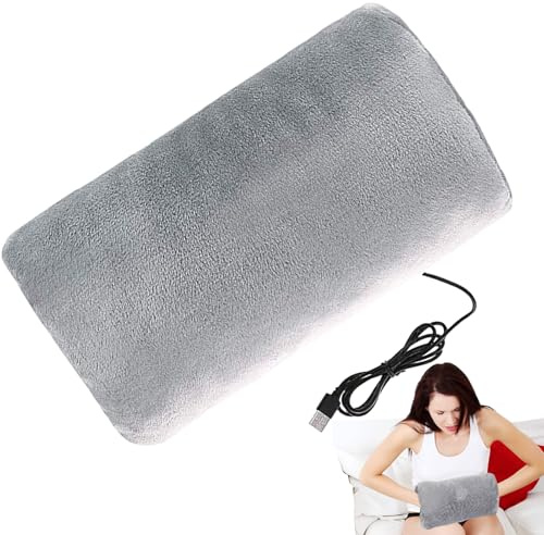 USB-beheizter Handmuff - Schnelle Wärmeausdehnungsstruktur, weiche Fleece-Kissenschicht, windabweisende Außenstabilität, sanfter Handflächenentspannender Wärmefluss | kaltes Wetter während längerer