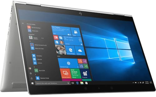 HP EliteBook X360 1030 G4 - Computer portatile touchscreen 2 in 1 da 13,3 FHD (Intel Core i5-8265U, 16GB RAM, 256GB SSD, tastiera QWERTY, Windows 11 Pro (Ricondizionato)