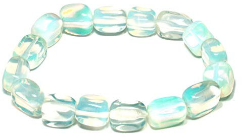 CrystalAge Armband Krebs Geburtsstein Opalit