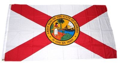 Flagge Fahne USA - Florida 90 x 150 cm FLAGGENMAE®