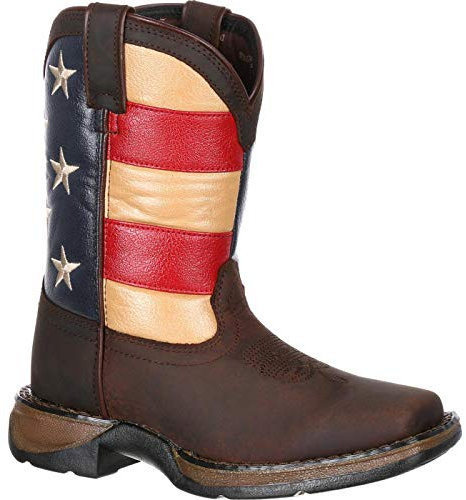 Durango Kid's DBT0159 Boot, brown/union flag, 11 M US Little Kid