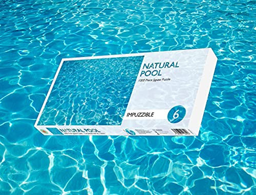 1000 Piece Natural Pool Jigsaw Puzzles For Adults - Impossible Impuzzibles - 66cm X 50cm - Challenging, Great Gift For All Ages