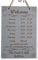 Craf'u HORAIRES D'OUVERTURE Plaque en Bois Personnalisée Panneau de Porte Magasin Ouvert FERMÉ Cœur 19.5 x 29 cm