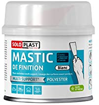 SOLOPLAST Mastic Type Ferro élastic Blanc 179g avec durcisseur